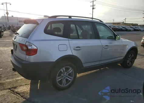 2004 BMW X3 3.0I из США, поврежденный, VIN WBXPA93454WA65806